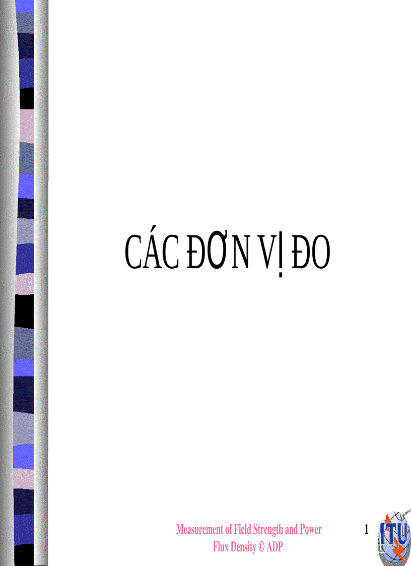 image for page Các đơn vị đo