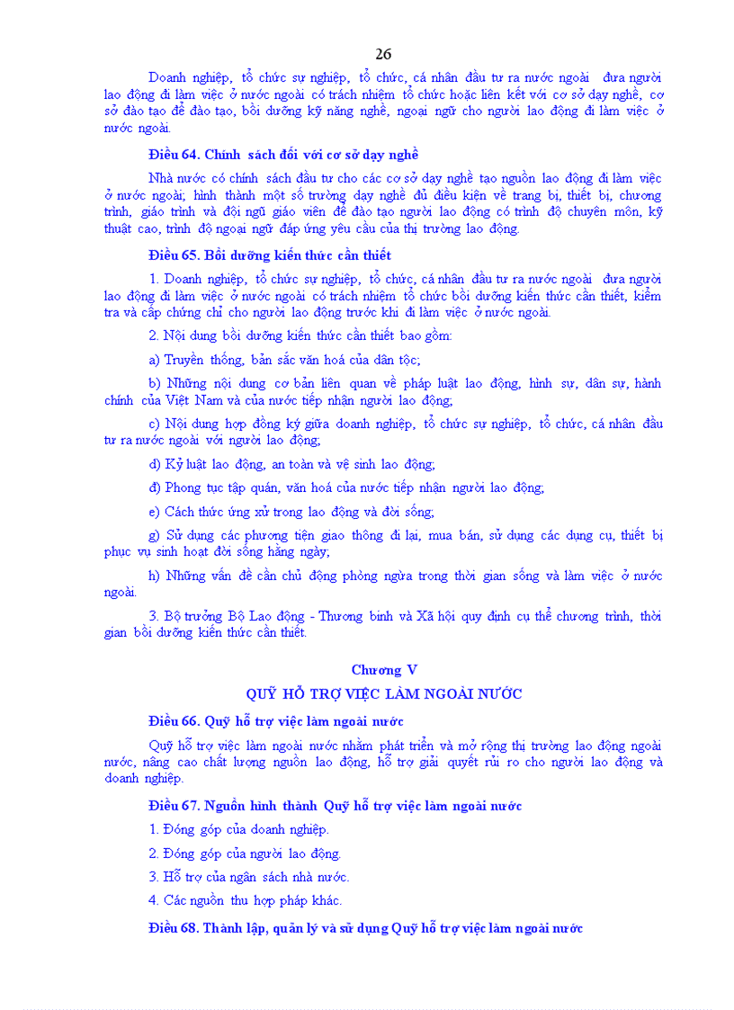 image for page Luật xuất khẩu lao động