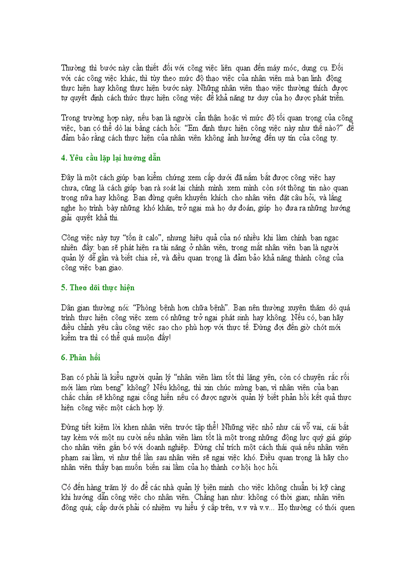 image for page Cách để nhân viên làm đúng theo ý muốn 1