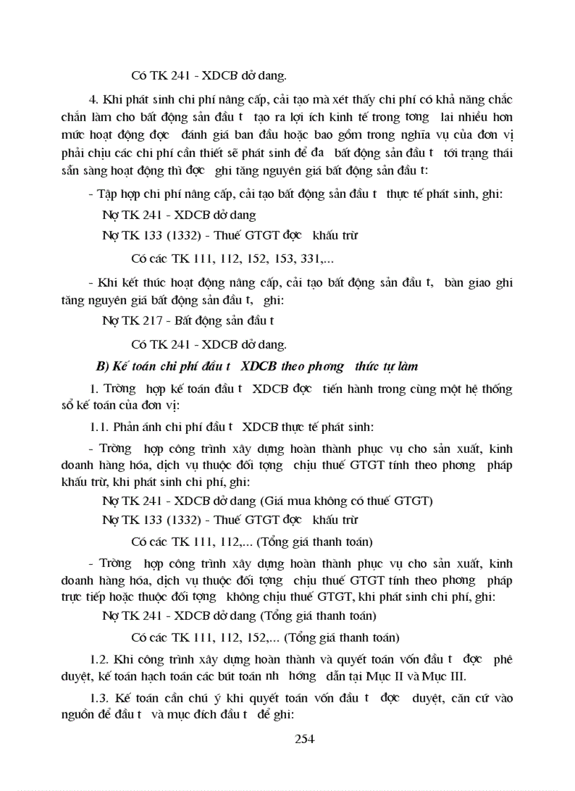 image for page Chế độ kế toán doanh nghiệp TK loại 2