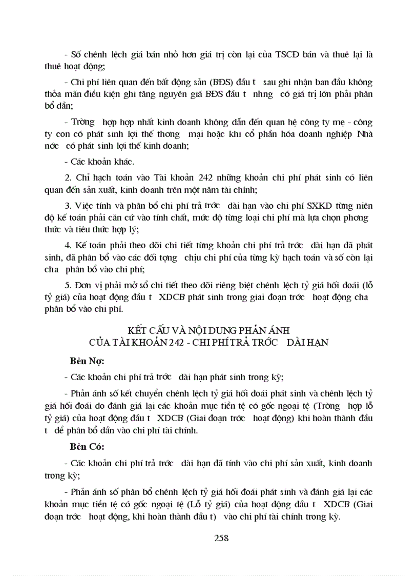 image for page Chế độ kế toán doanh nghiệp TK loại 2
