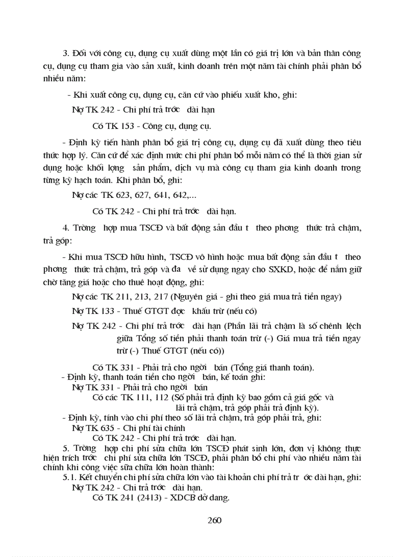 image for page Chế độ kế toán doanh nghiệp TK loại 2