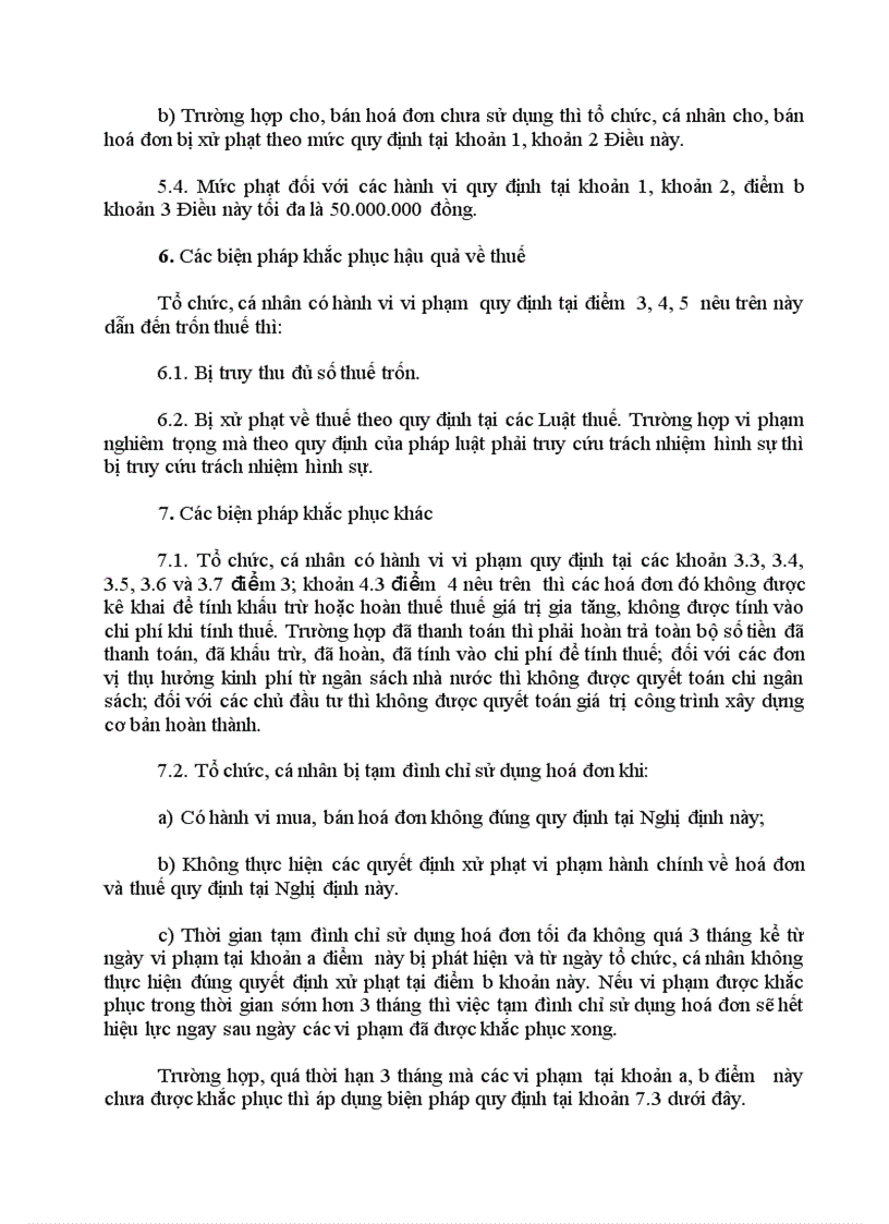 image for page Thu tục mua hoá đơn