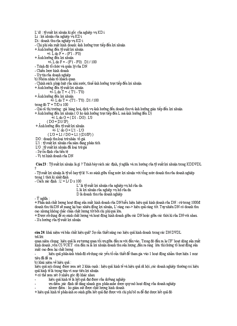 image for page Câu hỏi kinh tế doanh nghiệp dịch vụ du lịch