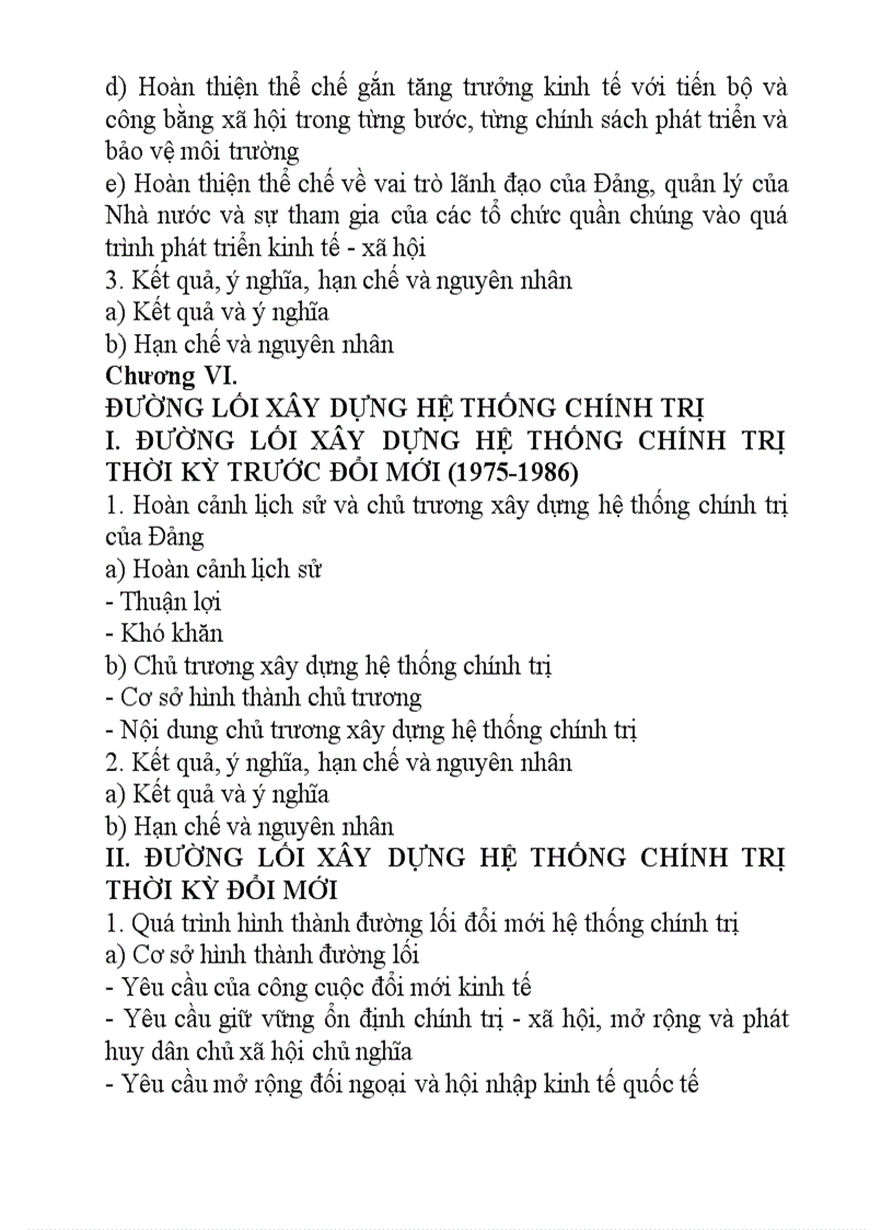 image for page Đề cương chi tiết môn đường lối cách mạng của đảng cộng sản việt nam 1