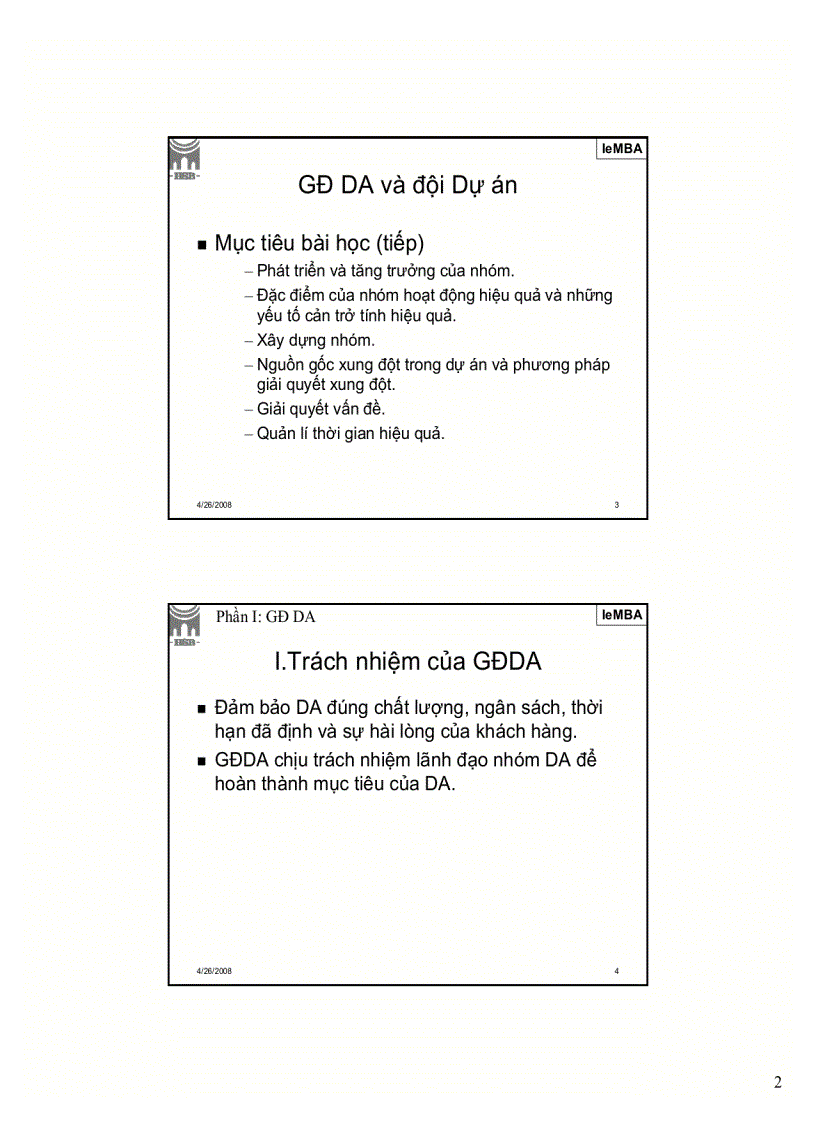 image for page Giám đốc Dự án Nhân tố quyết định thành công của dự án