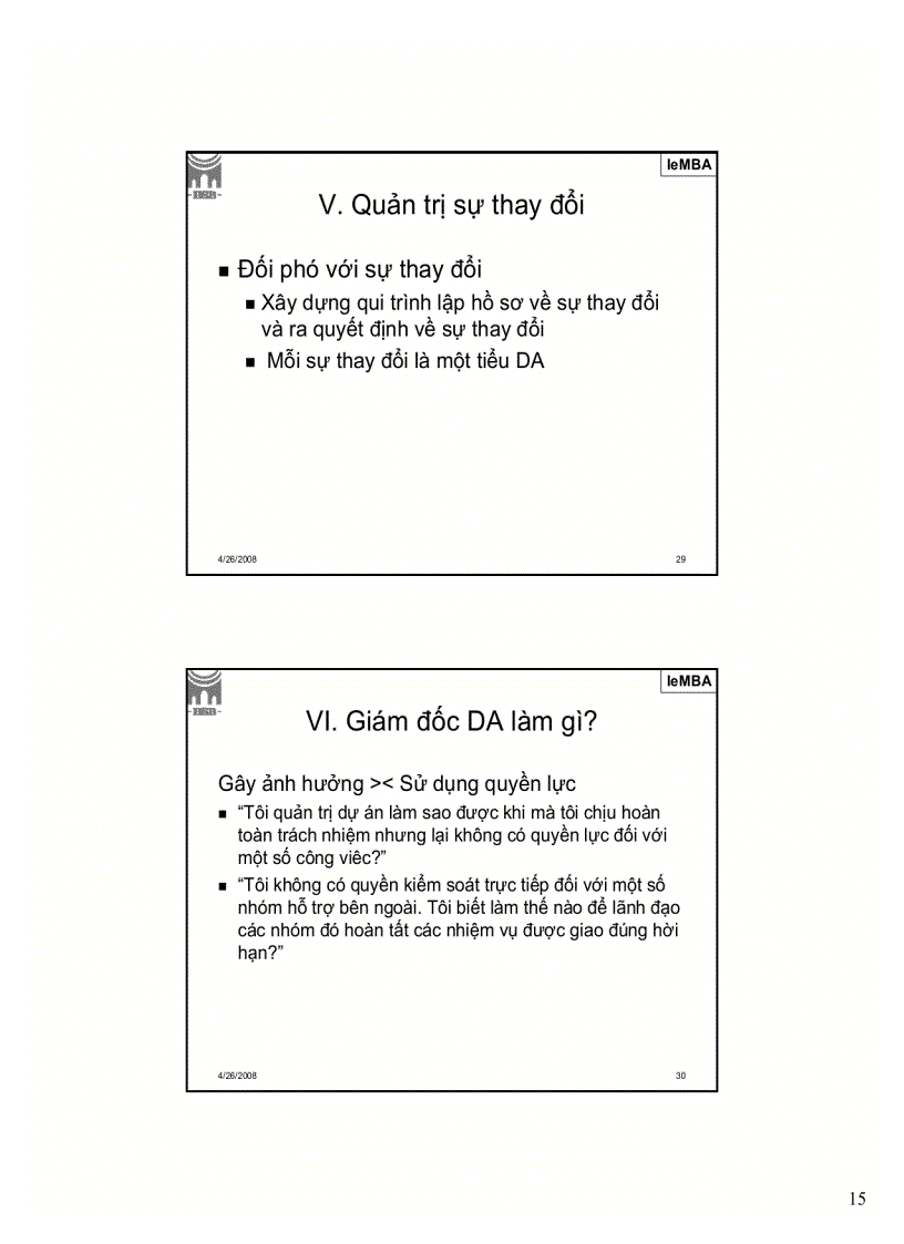 image for page Giám đốc Dự án Nhân tố quyết định thành công của dự án