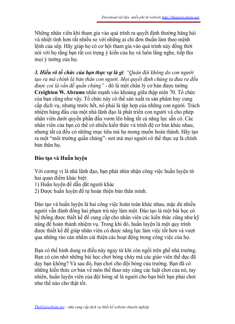 image for page Khoa học và nghệ thuật lãnh đạo công ty