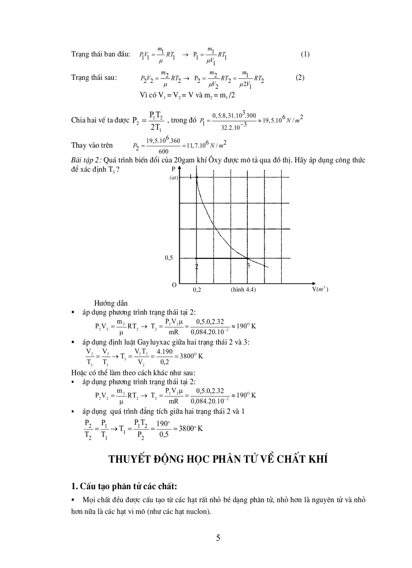 image for page Vật lý Phân tử và Nhiệt học Tài liệu chuyên lý