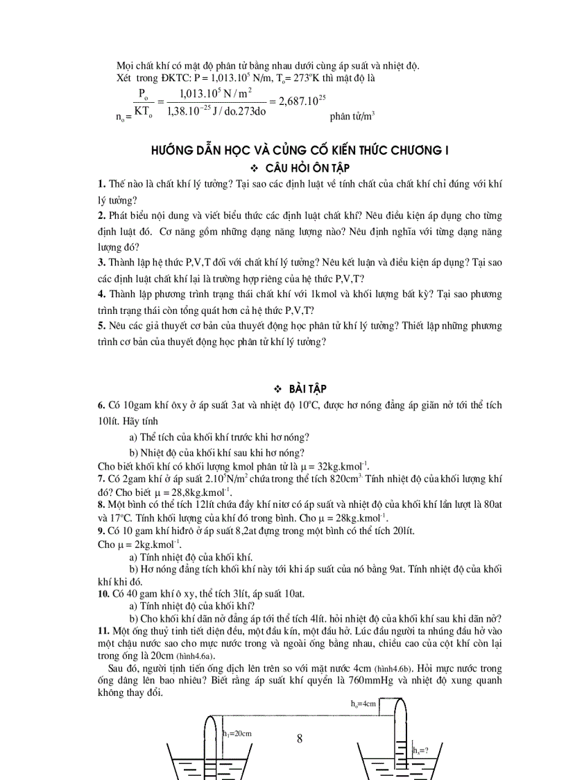 image for page Vật lý Phân tử và Nhiệt học Tài liệu chuyên lý