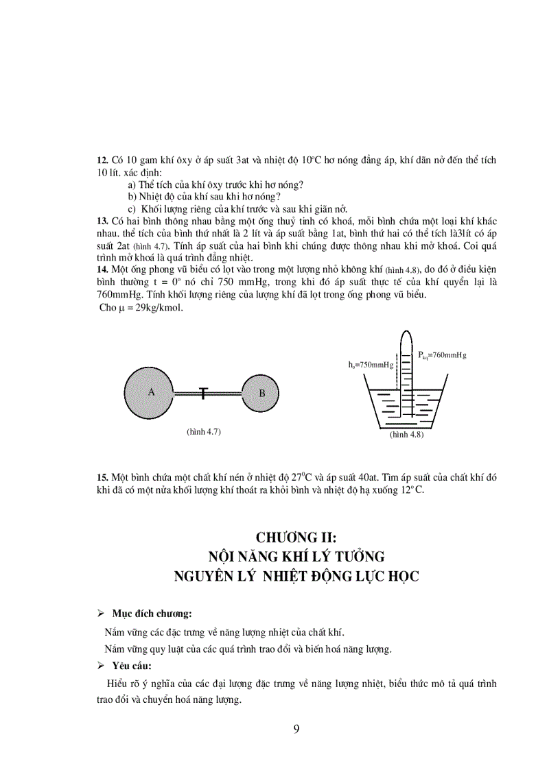 image for page Vật lý Phân tử và Nhiệt học Tài liệu chuyên lý