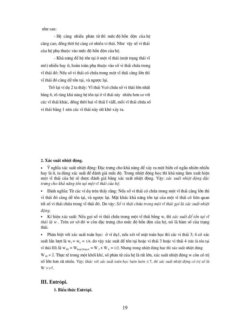 image for page Vật lý Phân tử và Nhiệt học Tài liệu chuyên lý