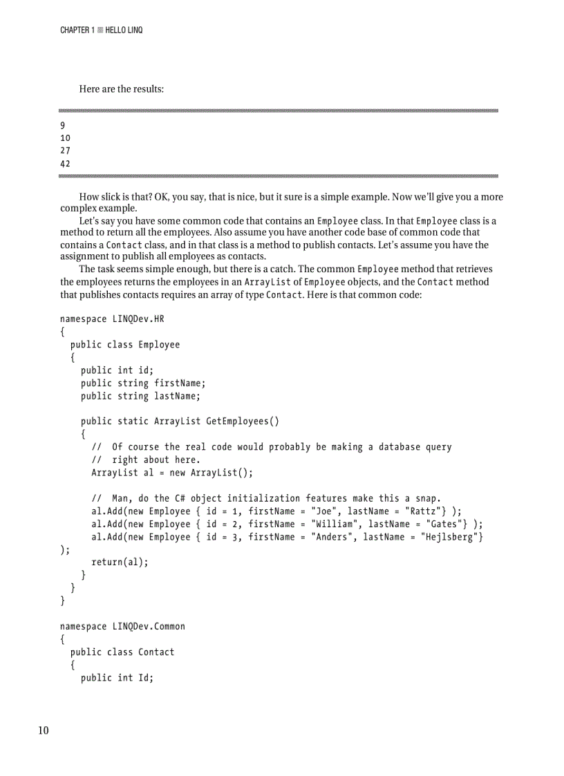 image for page Pro LINQ Language Integrated Query in C 2010