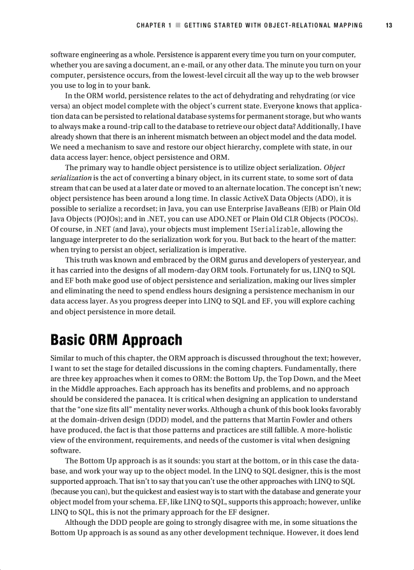 image for page Pro LINQ Object Relational Mapping with C 2008