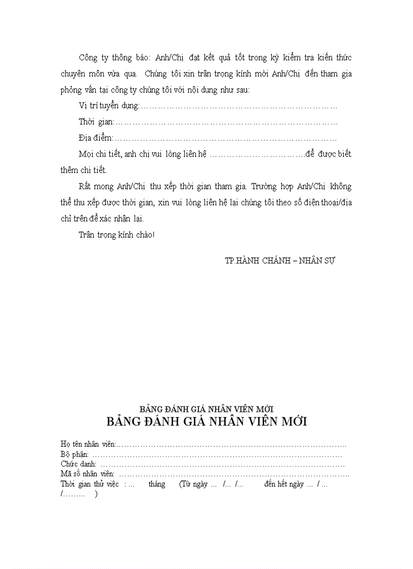 image for page Thủ tục tuyển dụng chuẩn