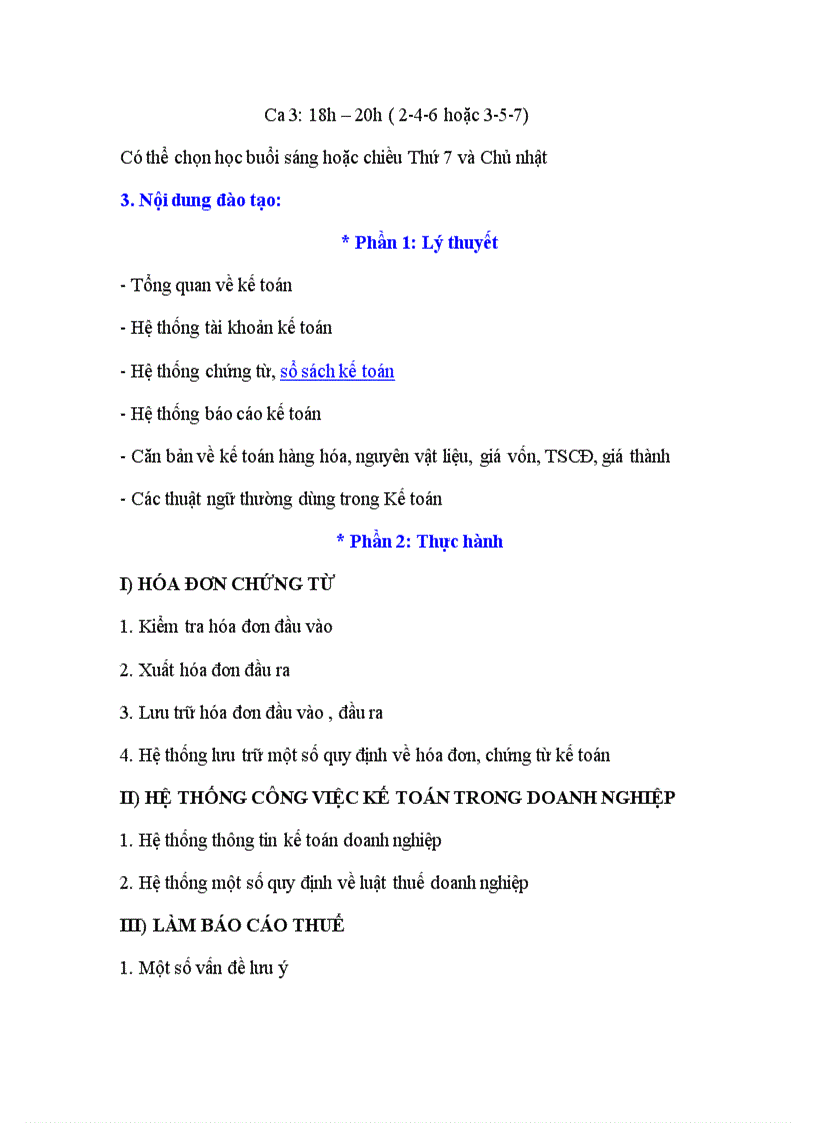 image for page Dạy thành nghề cho những người chưa học kế toán bao giờ