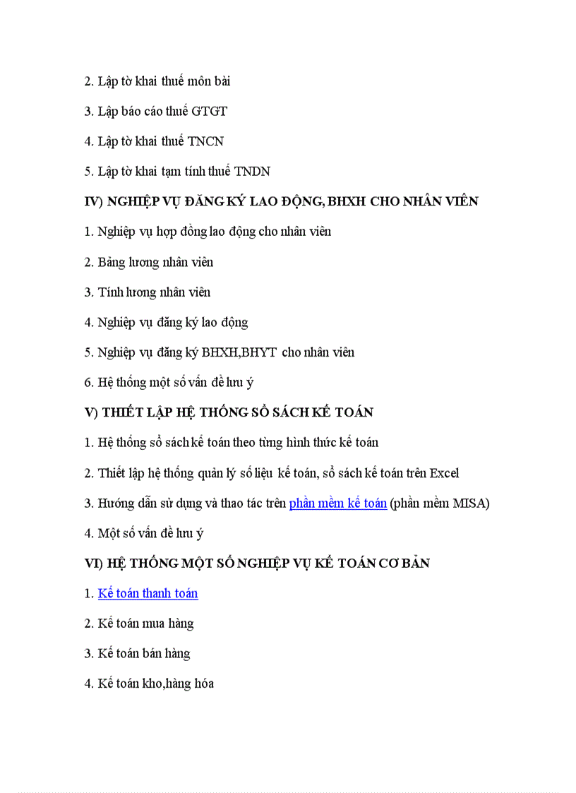 image for page Dạy thành nghề cho những người chưa học kế toán bao giờ