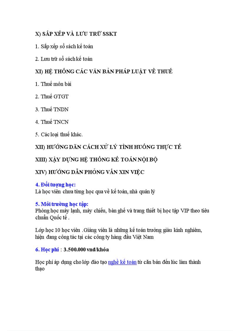 image for page Dạy thành nghề cho những người chưa học kế toán bao giờ