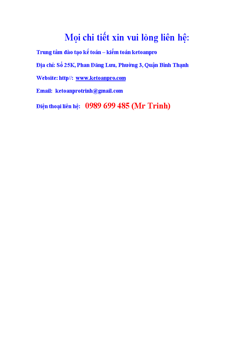 image for page Dạy thành nghề cho những người chưa học kế toán bao giờ