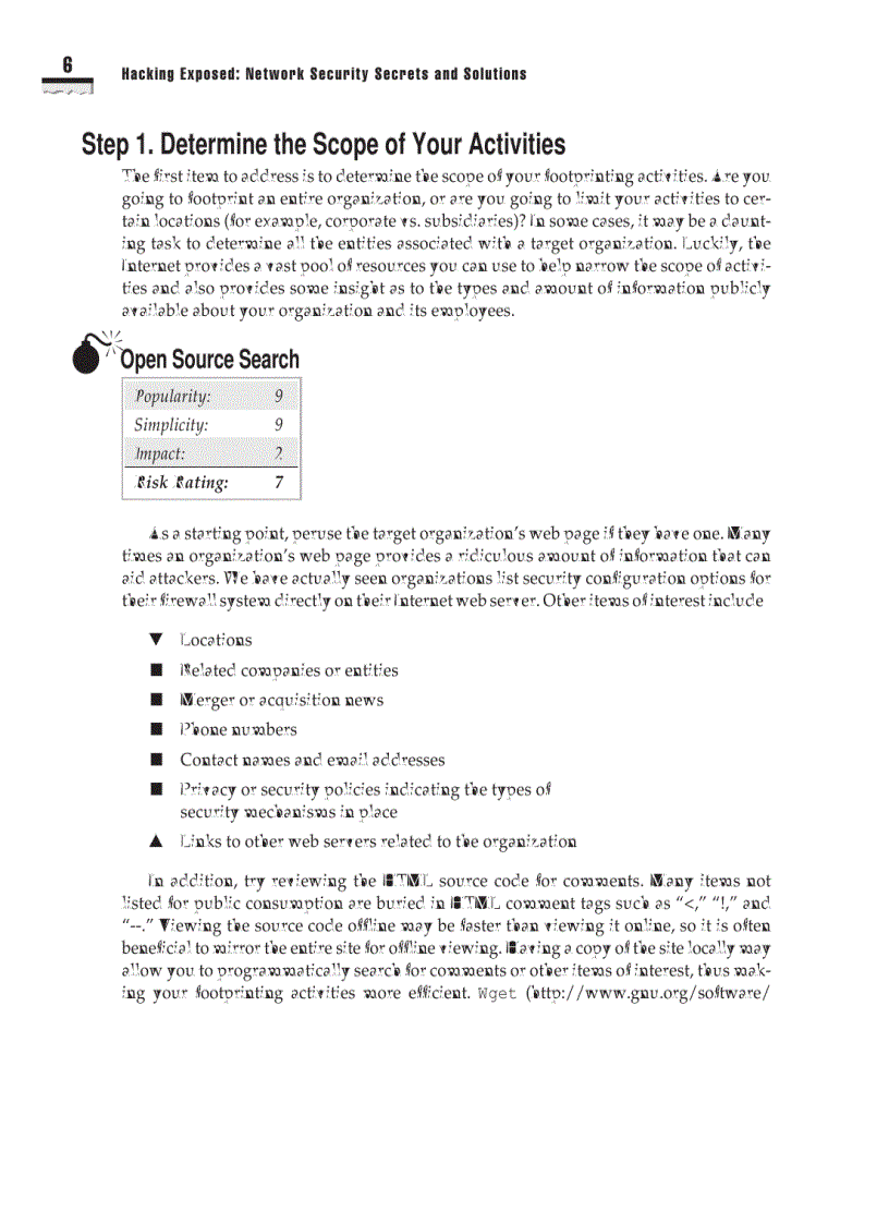 image for page Hacking Exposed Network Security Secrets and Solutions