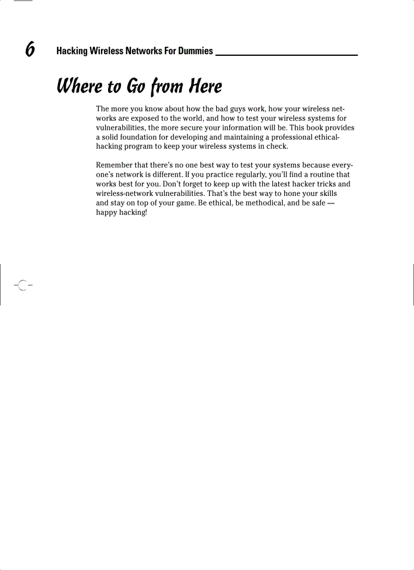 image for page Hacking Wireless Networks FOR DUMmIES