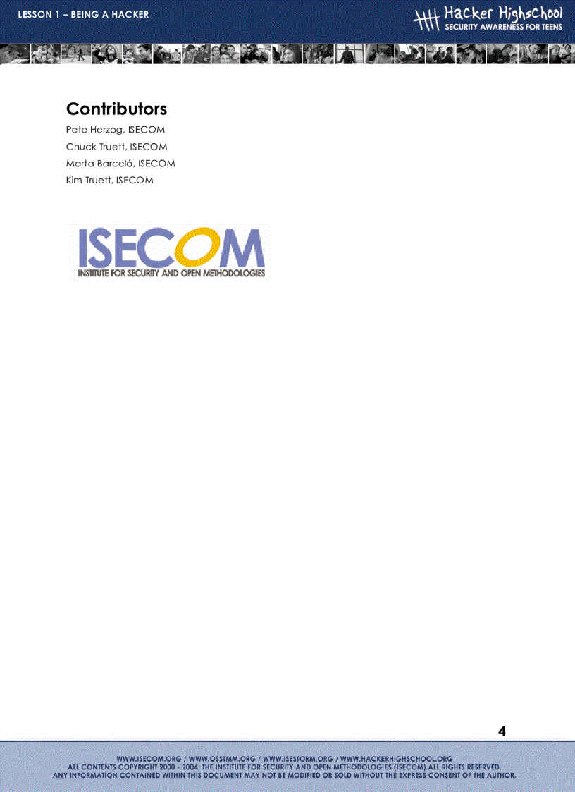 image for page Being a hacker