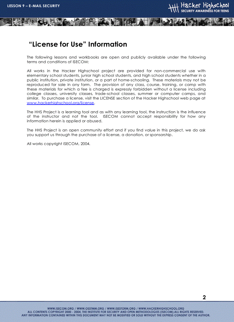 image for page E mail security