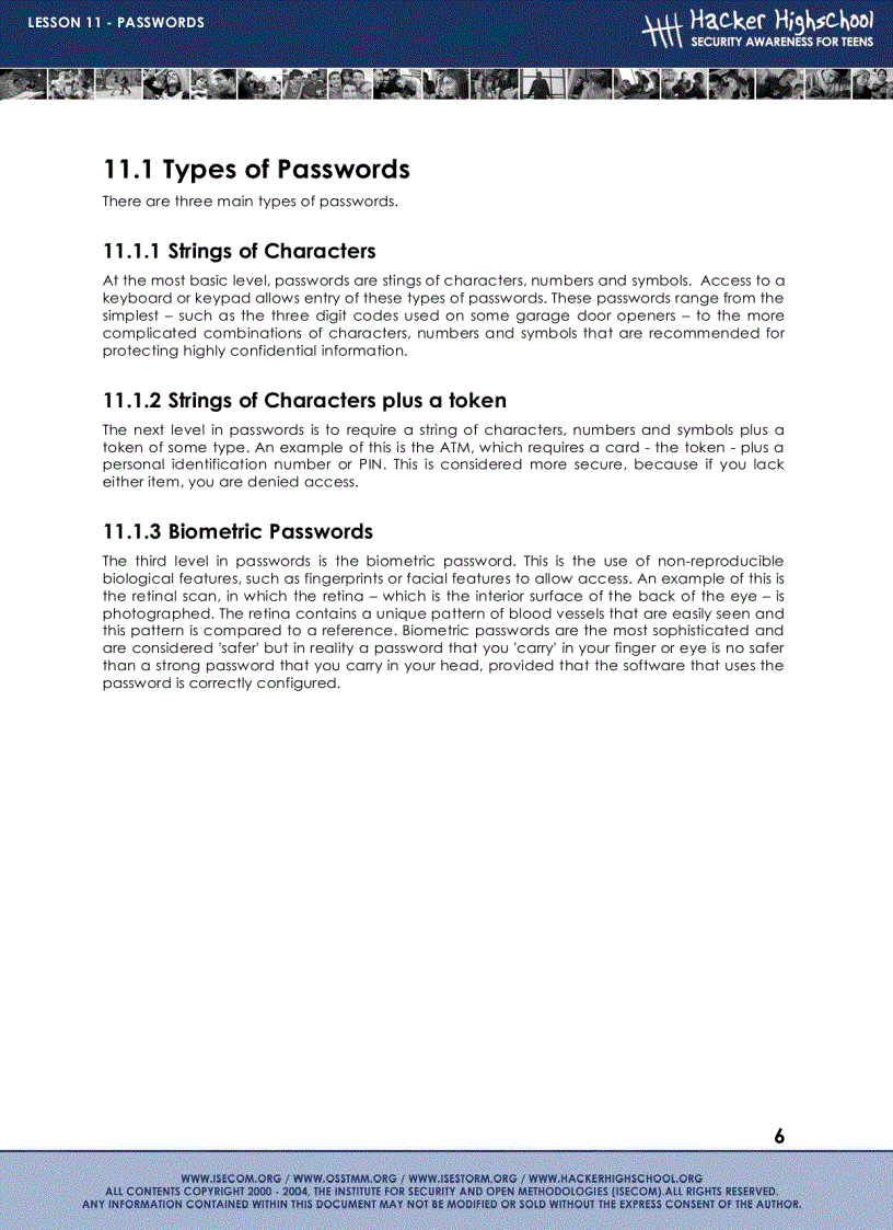 image for page Passwords