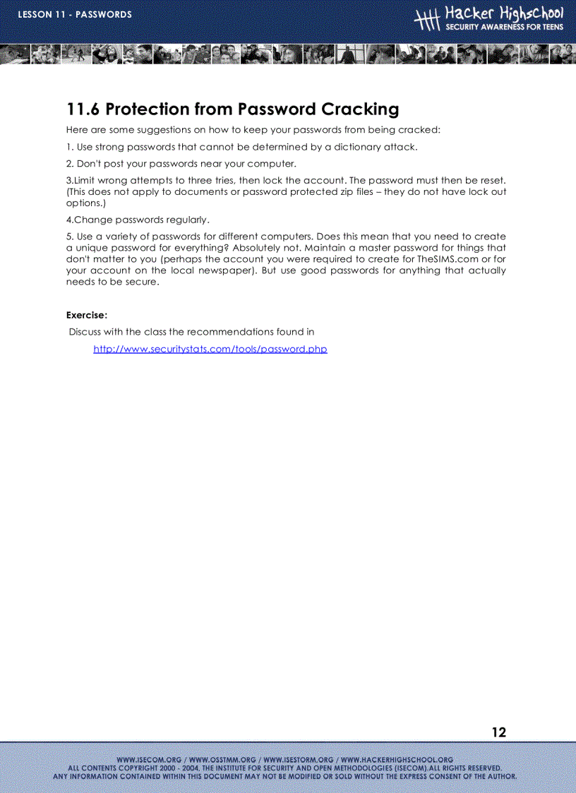 image for page Passwords