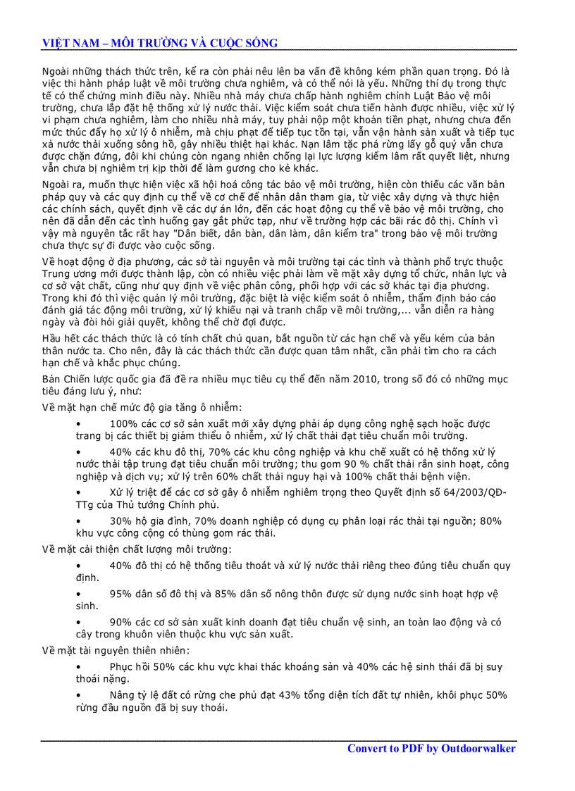 image for page Việt Nam môi trường và cuộc sống
