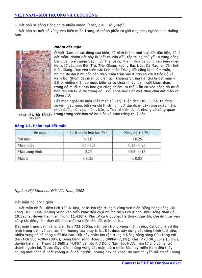 image for page Việt Nam môi trường và cuộc sống