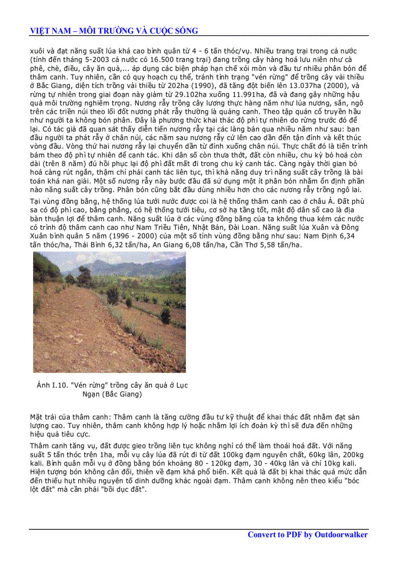 image for page Việt Nam môi trường và cuộc sống