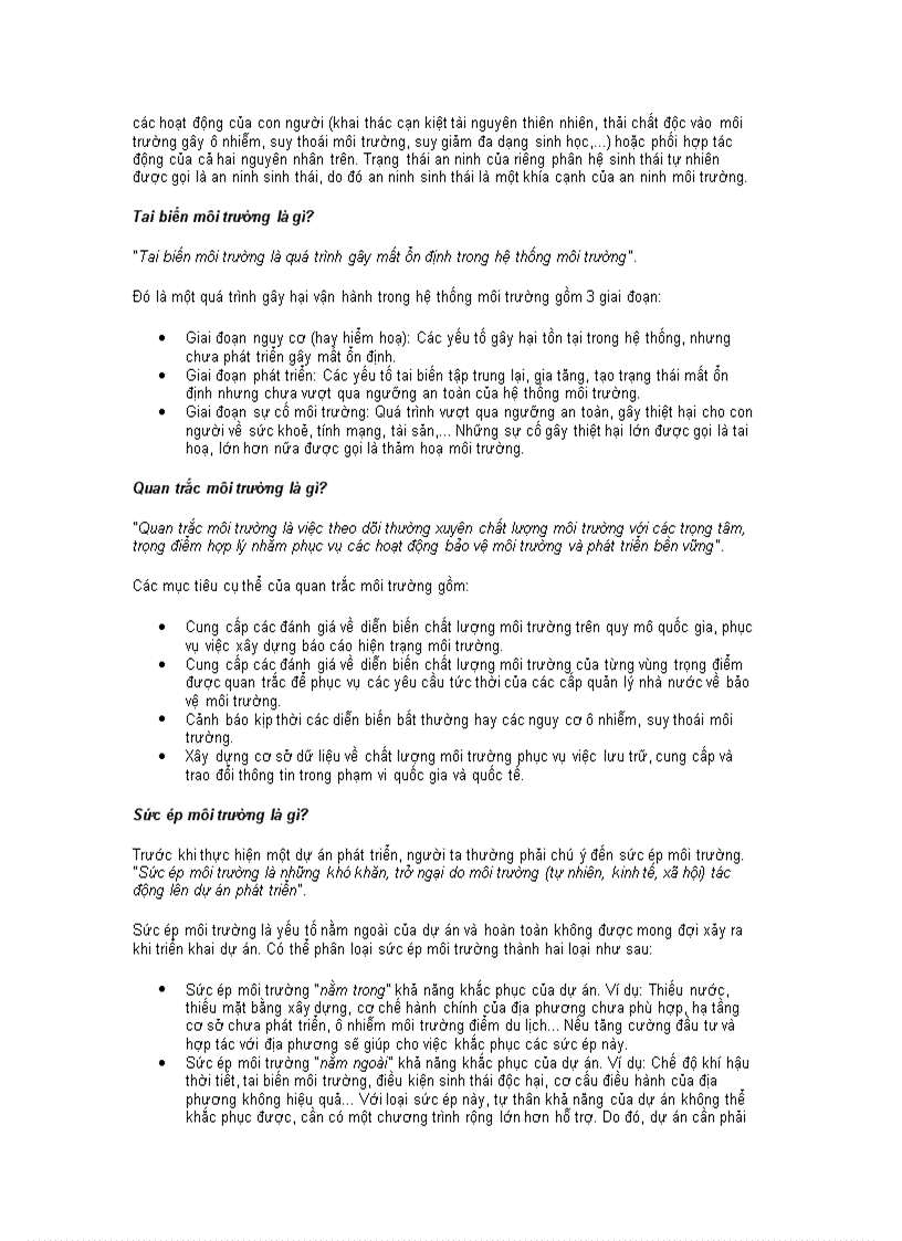 image for page 200 câu hỏi về môi trường