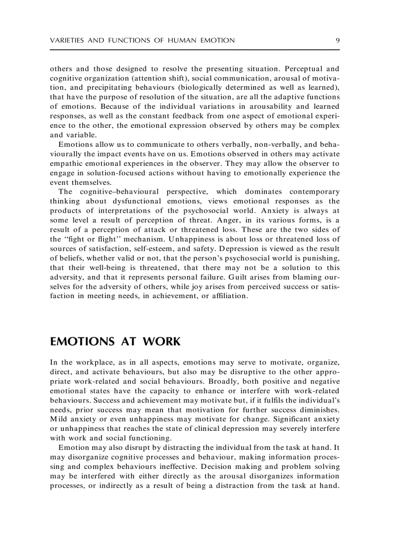 image for page Emotions at work