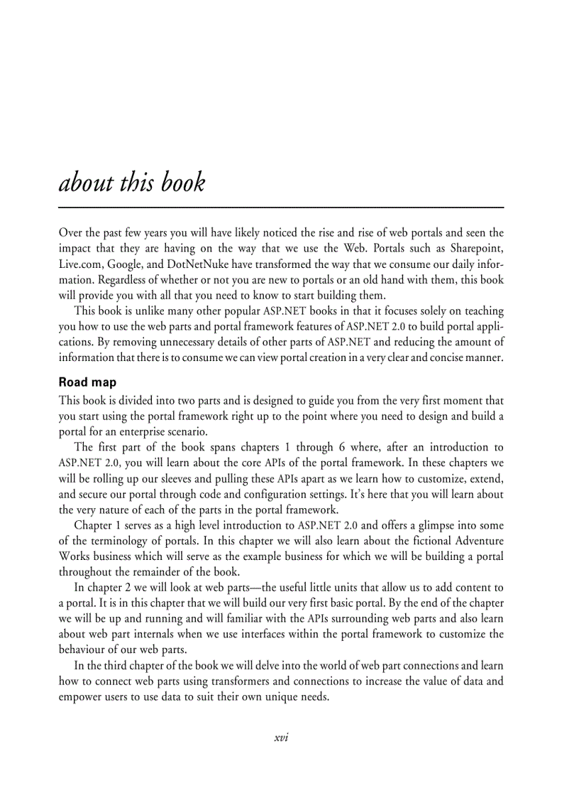 image for page ASP NET 2 0 Web Parts in Action