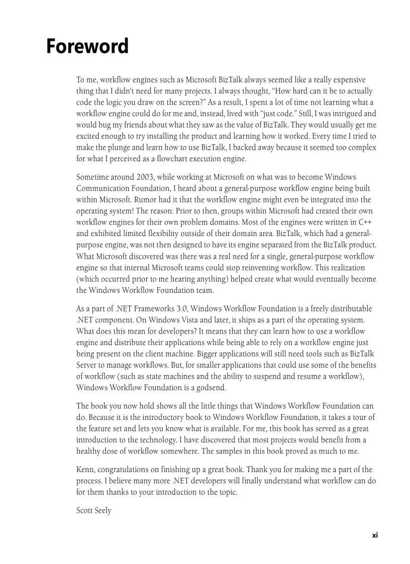 image for page Microsoft Windows Workflow Foundation