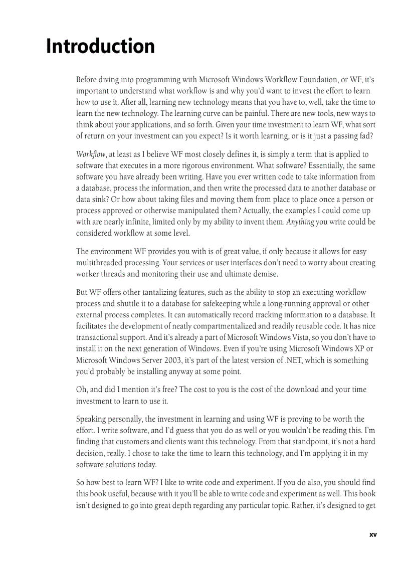 image for page Microsoft Windows Workflow Foundation