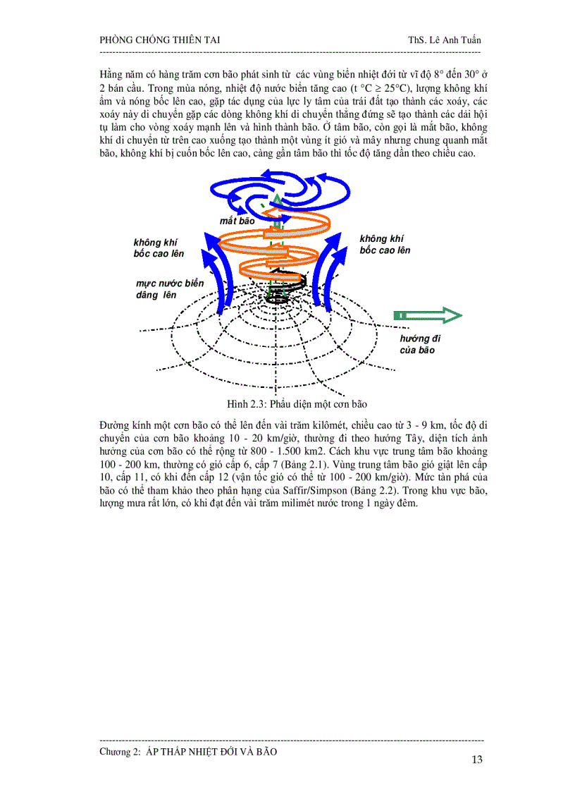 image for page Dông áp thấp nhiệt đới và bão