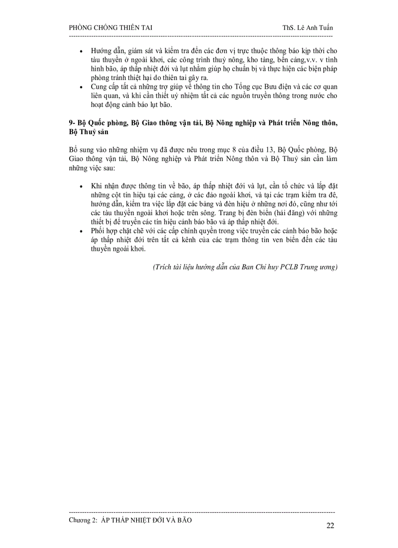 image for page Dông áp thấp nhiệt đới và bão