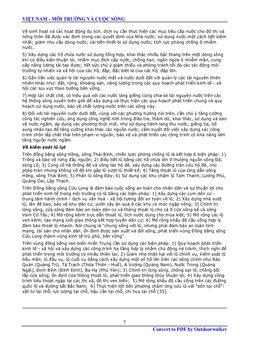 image for page Việt Nam môi trường và cuộc sống tiếp