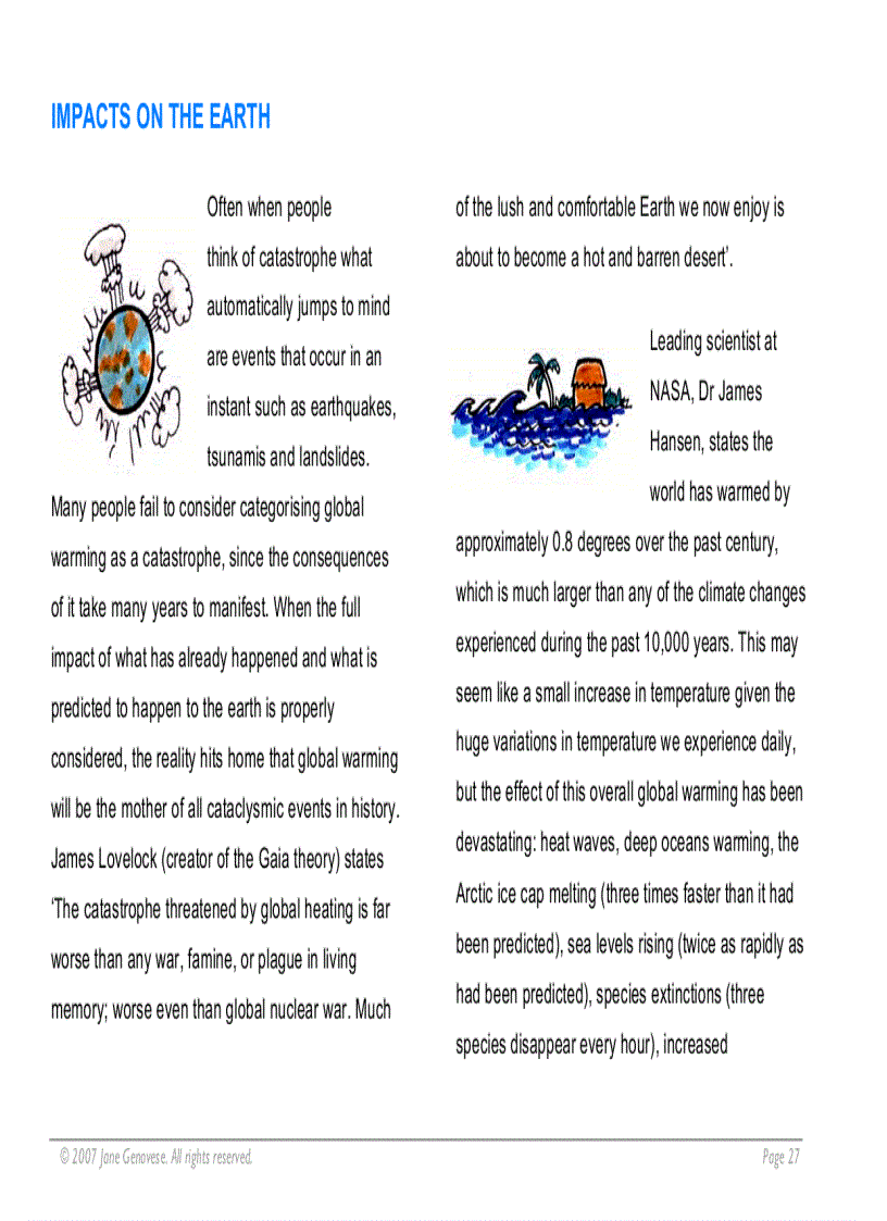 image for page Global warming ebook guide