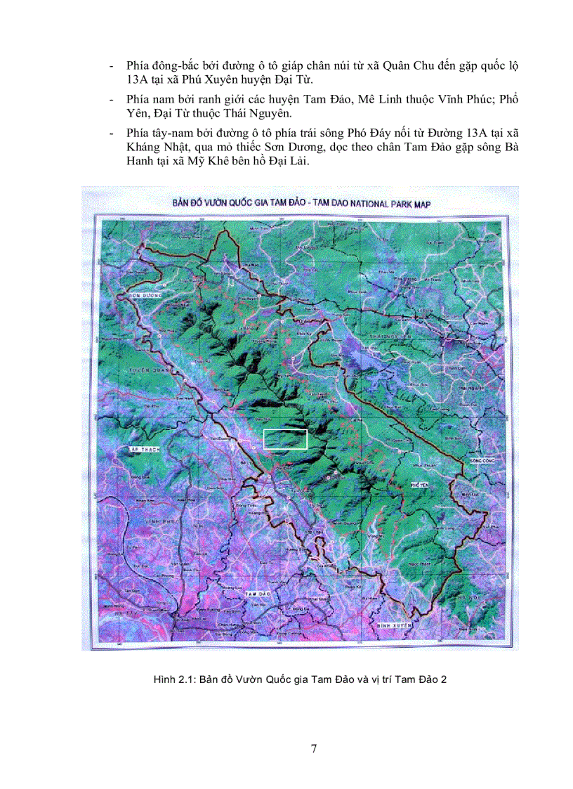 image for page Vườn quốc gia Tam Đảo vai trò và tầm quan trọng đối với việc bảo tồn đa dạng sinh học và bảo vệ môi trường của đồng bằng Bắc bộ và Việt Nam