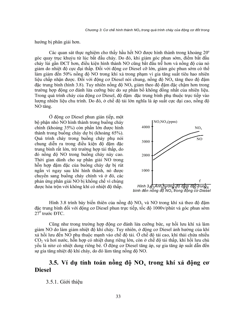image for page Cơ chế hình thành NOx trong quá trình cháy của động cơ đốt trong