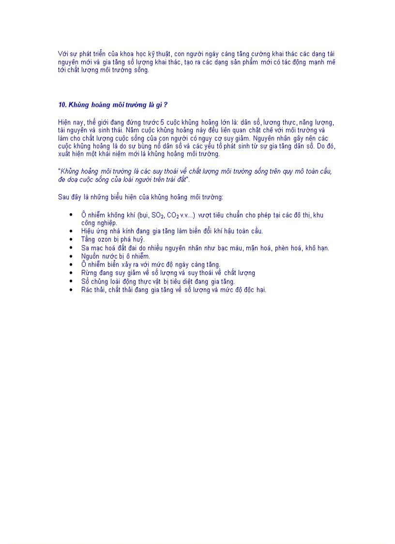 image for page Môi trường là gì