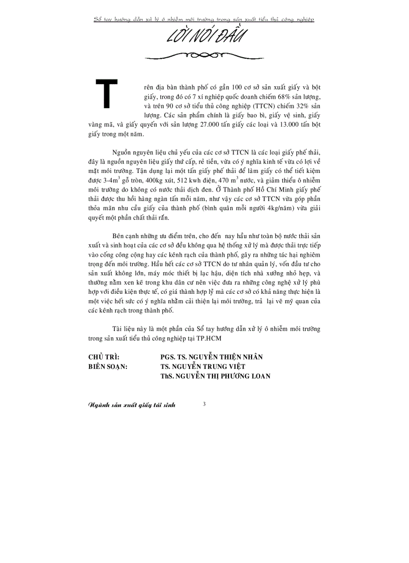 image for page Sổ tay hướng dẫn Xử lý ô nhiễm ngành giấy tái sinh