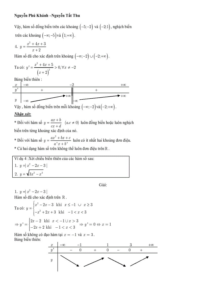 image for page Chuyên Đề Hàm Số Ôn thi Cấp Tốc 2009