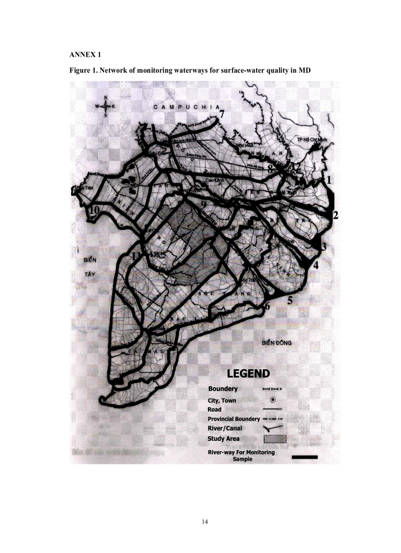 image for page Establishing a surface water quality monitoring network for the Mekong delta Vietnam