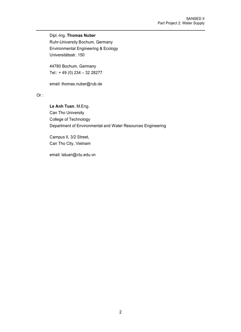 image for page Pilot surface water treatment plant Hoa An Vietnam