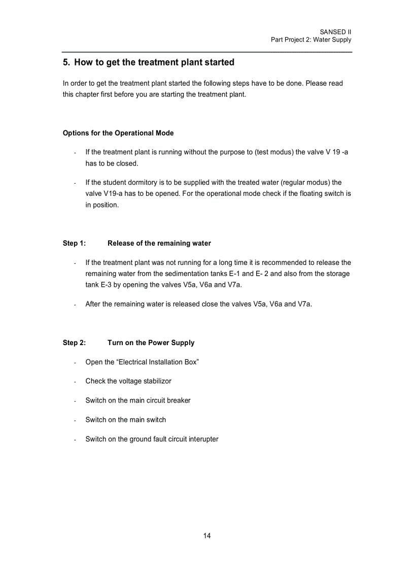 image for page Pilot surface water treatment plant Hoa An Vietnam