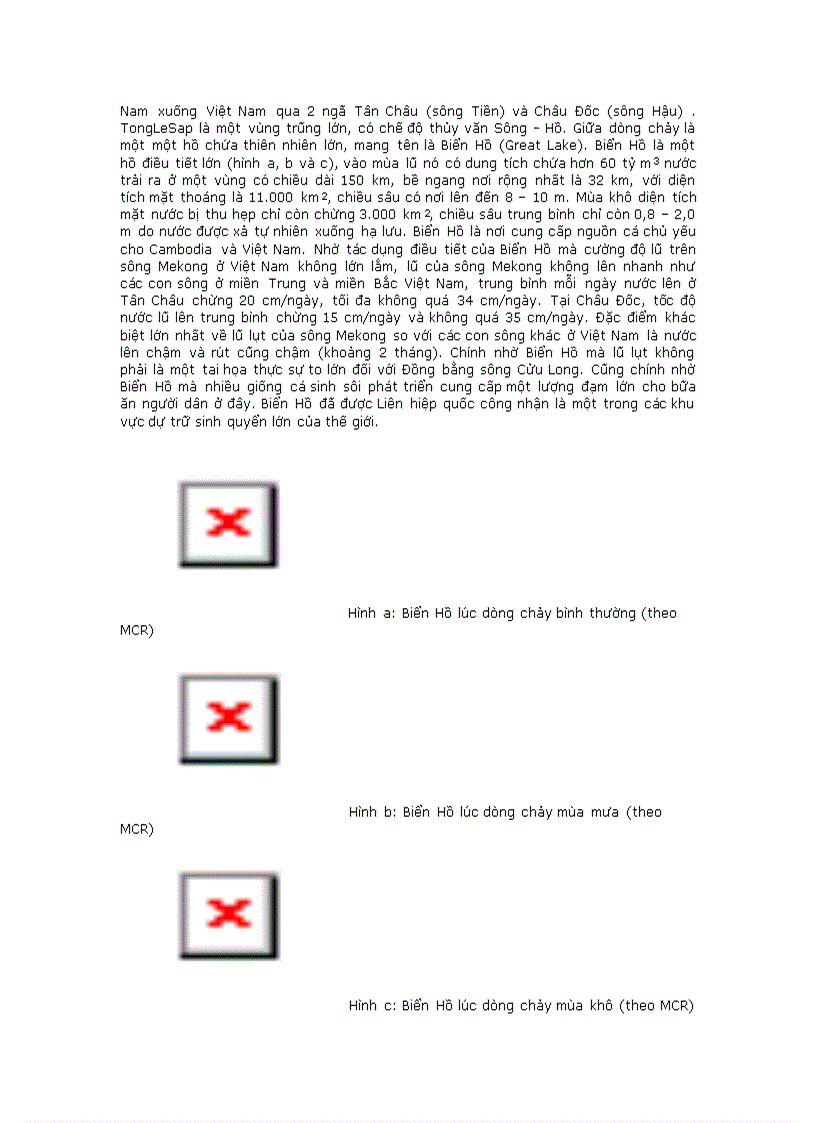 image for page Các đập nước và hồ chứa ở thượng nguồn